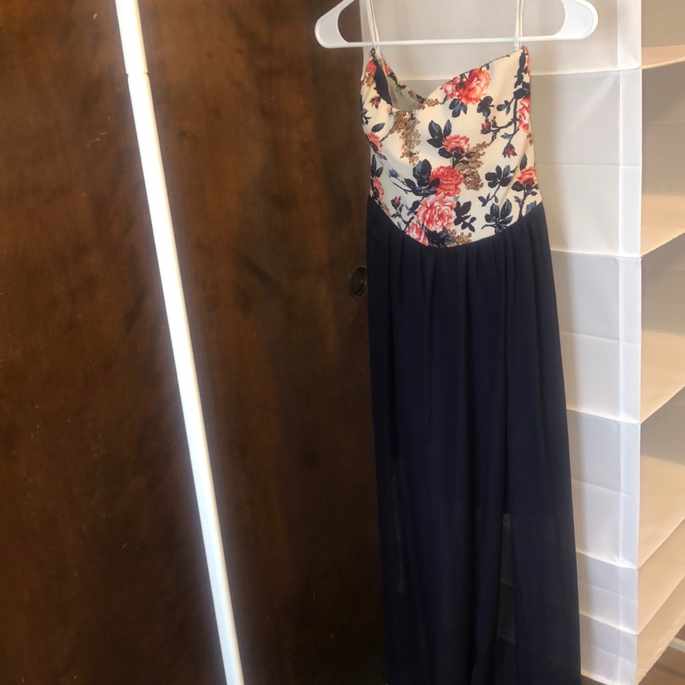 Floral maxi dress